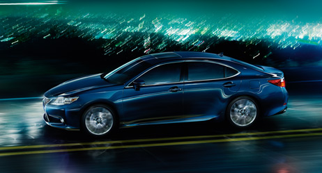 2013 Lexus ES 350 - exterior color - Deep Sea Mica